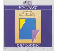 SCHUBERT,FRANZ - Piano Sonata / German Dances