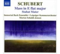 SCHUBERT/IMMORTAL BACH ENSEMBLE/SCHULDT-JENSEN: MASS IN E FLAT MAJOR/STABAT - CD