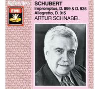 SCHUBERT: IMPROMPTUS D. 899 & D. 935 & ALLEGRETTO D. 915 NEW CD