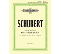 Impromtus, Moments Musicaux piano Schubert Peters Paperback