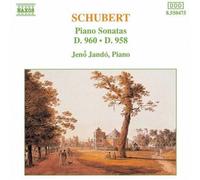 SCHUBERT / JANDO - PIANO SONATAS 958 960 - cd - G3z