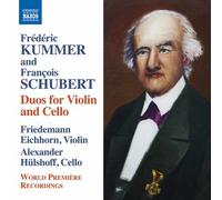 Schubert / Kummer / - Kummer & Schubert: Duos for Violin & Cello [New CD]