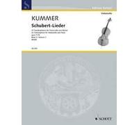 Schubert-Lieder op. 117b Band 2 Friedrich August Kummer_Franz Schubert Book [Sof