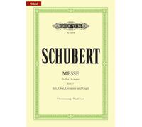 Schubert: Mass in G D167 (Vocal Score) (EP10858): Urtext (Edition Peters)