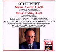 Schubert: Masses in A flat major & C major/Messe As-dur, D.678, Messe C-dur, D.452 by unknown (1990-10-25)