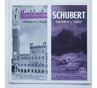 Schubert - Mendelssohn: Symphony No 4 Italian, Schubert: Symphony No 4 Tragic [LP]