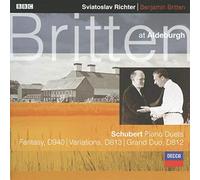 Schubert: Piano Duets (Britten at Aldeburgh [Festival]) by SVIATOSLAV / BRITTEN,BENJAMIN RICHTER (2000-04-11)