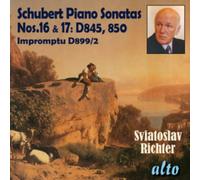 Schubert: Piano Sonatas Nos. 16 & 17, D845, 850/Impromptu, D899/2