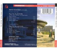 SCHUBERT: PIANO TRIOS NOS. 1 & 2 NEW CD