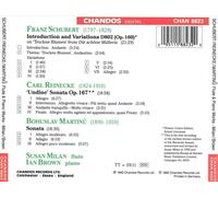 SCHUBERT; REINECKE; MARTINU: FLUTE & PIANO WORKS NEW CD
