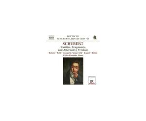 SCHUBERT/RUBENS/ROTH/EISENLOHR: RARITIES FRAGMENTS & ALTERNATIVE VERSIONS - CD
