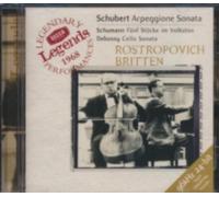 SCHUBERT/SCHUMANN/DEBUSSY/ROSTROPOVICH: ARPEGGIONE SONATA/FUNF STUCKE IM VO - CD