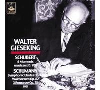 SCHUBERT / SCHUMANN - Walter Gieseking Recital