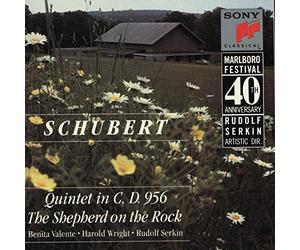 Schubert^Serkin^Valente^Marlboro Festival Or - Quintet in C / Shepherd on the Rock