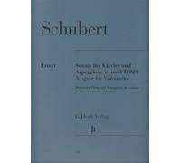 Sonata for Piano and Arpeggione a minor (Version for Violoncello) D 821 (op. post.) - cello and piano - (HN 611)