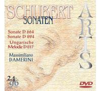 SCHUBERT SONATAS PLAYED BY MASSIMILIANO DAMERINI - DVD AUDIO NEW REGION 1 DVD