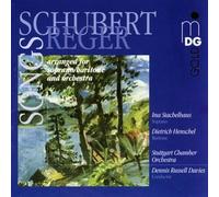 Schubert: Songs (orchestrated by Reger) [IMPORT]