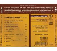 SCHUBERT: STRING QUARTETS [HYBRID SACD] NEW CD