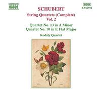 Schubert – String Quartets Nos. 10 and 13 – Naxos