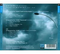 SCHUBERT: STRING QUARTETS NOS. 13 "ROSAMUNDE," 14 "DEATH AND THE MAIDEN," & 15 N