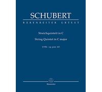 Schubert: String Quintet in C, Op.posth.163 (D.956) (Urtext) (Study Score)