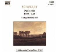 SCHUBERT / STUTTGART - PIANO TRIOS 28 898 - cd - G3z