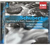 Schubert: Symphonies no 5, 6, 8 & 9 / Karajan, BPO