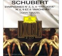 Schubert: Symphonies Nos 2, 3, 4 "Tragique", 5, 6 & 8 "Inachevée" (French Import)