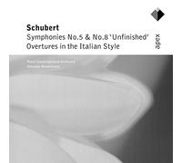 Schubert : Symphonies Nos 5, 8, 'Unfinished' & Overtures