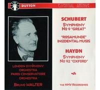 Schubert: Symphony No.9 / Haydn: Symphony No.92