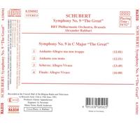 SCHUBERT: SYMPHONY NO. 9 "THE GREAT" NEW CD