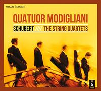 シューベルト : 弦楽四重奏曲全集 / モディアーニ弦楽四重奏団 (Schubert : The String Quartets / Quatuor Modigliani) [5CD] [Import] [日本語帯・解説付き]