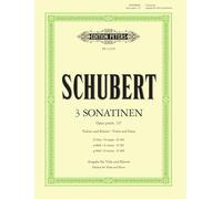 Schubert: Three Sonatinas, Op.post 137 (Viola and Piano) (EP7388) (Edition Peters)