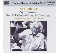 SCHUBERT / TINTNER / - SYMPHONIES 8 9 - CD - K3z