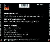 SCHUBERT: TRIO IN E FLAT MAJOR, OP. 100; BEETHOVEN: TRIO IN C MINOR, OP. 1 NO. 3