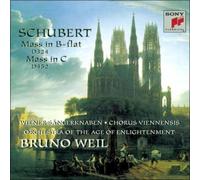 SCHUBERT/WEIL/VIENNA BOYS CHOIR: MASSES IN B-FLAT & C - CD