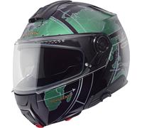 SCHUBERTH C5 GLOBE Klapphelm grün glossy 59