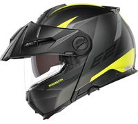 Schuberth E2 Defender, flip up helmet XXL (62/63) Matt Black/Neon-Yellow