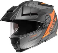 SCHUBERTH E2 EXPLORER flip-up helmet orange matt 65