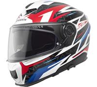 Schuberth S3 Thunder Helmet, Blue/Red, L (59)