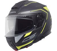Schuberth C5 Omega, flip up helmet XL (60/61) Matt Black/Grey/Yellow