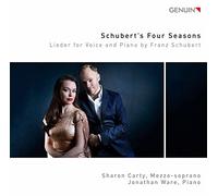Carty/Ware – Schubert's Four Seasons: Lieder for voice & piano by Franz Schubert – Walter Genuin