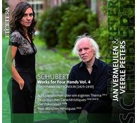 SCHUBERTWorks for 4 hands Vol. 4