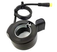 SCHUCK E-Bike Thumb Throttle 130X,Waterproof Accelerator,22.2mm/0.87in Handlebars，Left/Right Universal Bicycle Conversion Replacement Parts