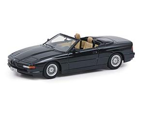 Schuco 450914900 BMW 850 Ci, Convertible, Beige Interior, Model Car, Scale, 1:43, Resin, Limited Edition 500, Metallic Black