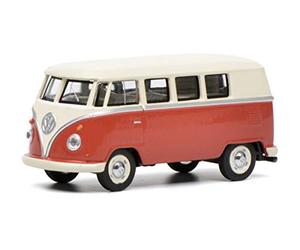 Schuco 452017100 VW T1 Bus Beige 1:64 452017100-VW Model Car Model Vehicle Red Cream