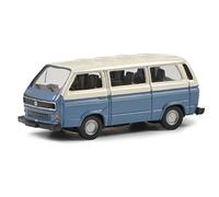 Schuco 452650900 VW T3a Bus L Model Car 1:87 Scale Blue/White Version