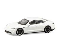 Schuco 452655800 Porsche Taycan Turbo S Carrera Model Car 1:87 Scale Metallic White