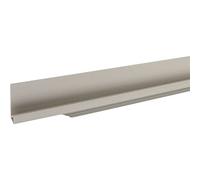 Schüco Accuride 100005574 Stainless Steel Effect Handle Grande Cabinet Door Handle 445 mm Profile Strip for Milling for Furniture Fronts Aluminium 445 mm