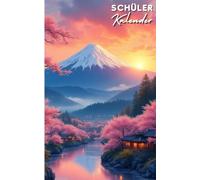 Schülerkalender 2025/2026 Japan: Hausaufgabenheft 2025/2026 Japan | tagesplaner 2 tag 1 seite für schüler mädchen jungen | Schulplaner | von August ... oberstufe universität | Cover Anime manga